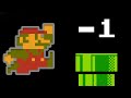 The shortest super mario bros speedrun minus world ending