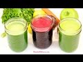 3 Tasty Green Juice Recipes - #CleanAndGreenWithDani