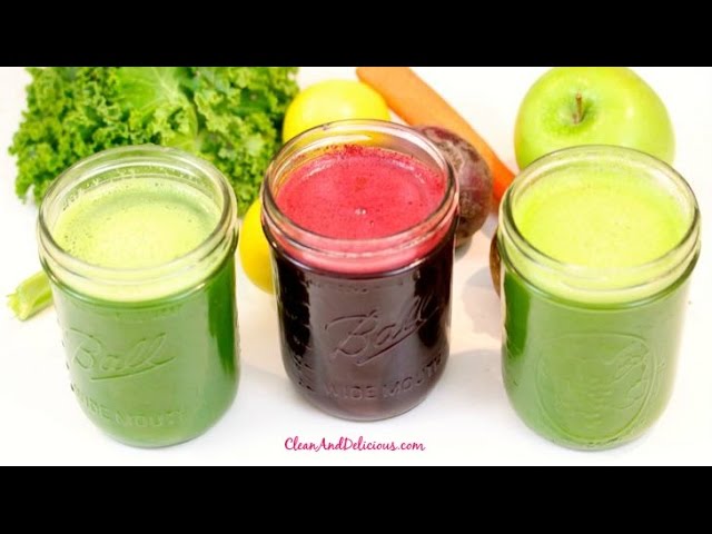 3 Tasty Green Juice Recipes - #CleanAndGreenWithDani | Clean & Delicious