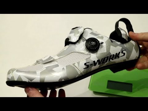 Specialized S Works Trivent Triathalon Cycling Shoe - YouTube
