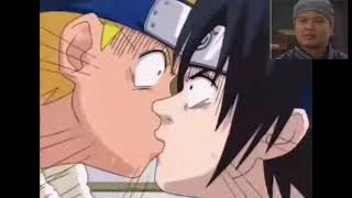 絶対に笑ってはいけないNARUTO ナルトとサスケのキスに山崎爆笑
