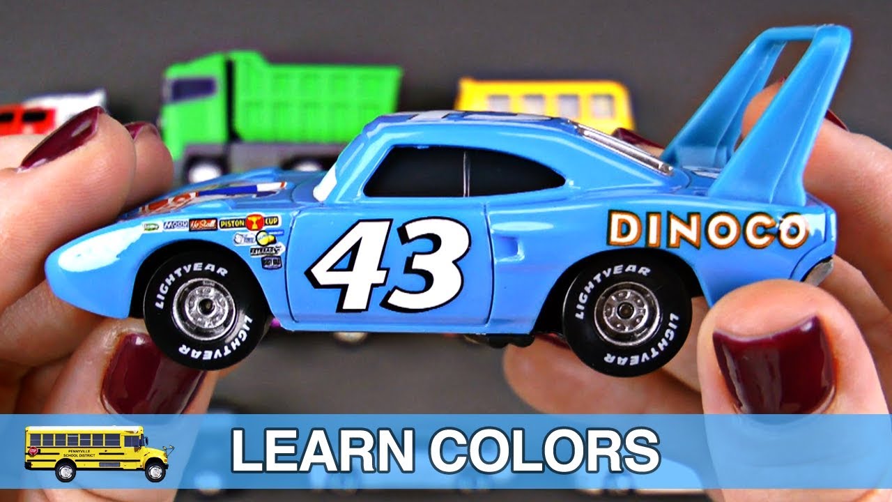 trucks skate Learning Colors Street Vehicles for Kids #1 Hot Wheels, Matchbox, Tomica Die-Cast Toy Cars & Trucks