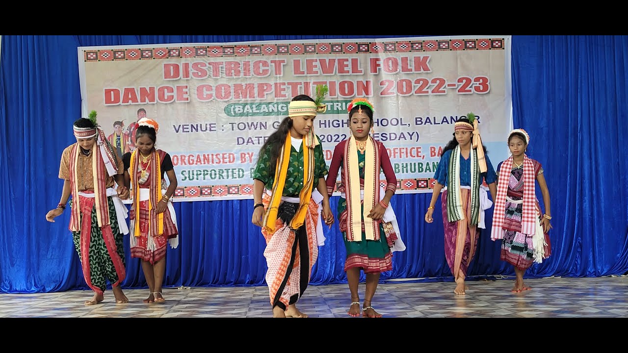 DISTRICT LEVEL FOLK DANCE COMPETETION - YouTube