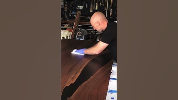 Finish process for a table