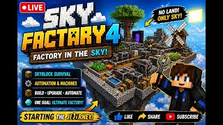 SkyBlock se Factory tak 🚀 SkyFactory 4 Gameplay LIVE