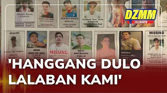 Kin of missing sabungeros refuse to settle | DZMM Teleradyo (21 October 2025)