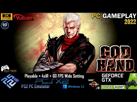 God of War 2 PC Gameplay, PCSX2, VULKAN, Full Playable