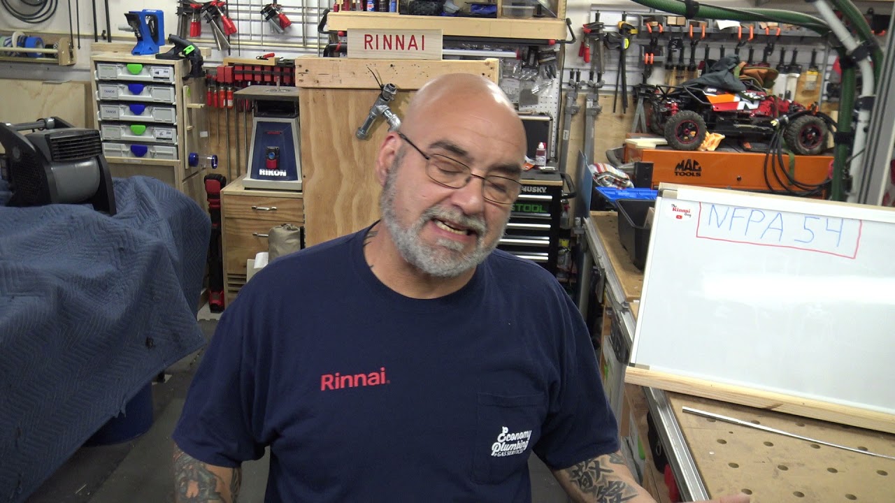 What gas regulator to use for a Rinnai tankless heater - YouTube