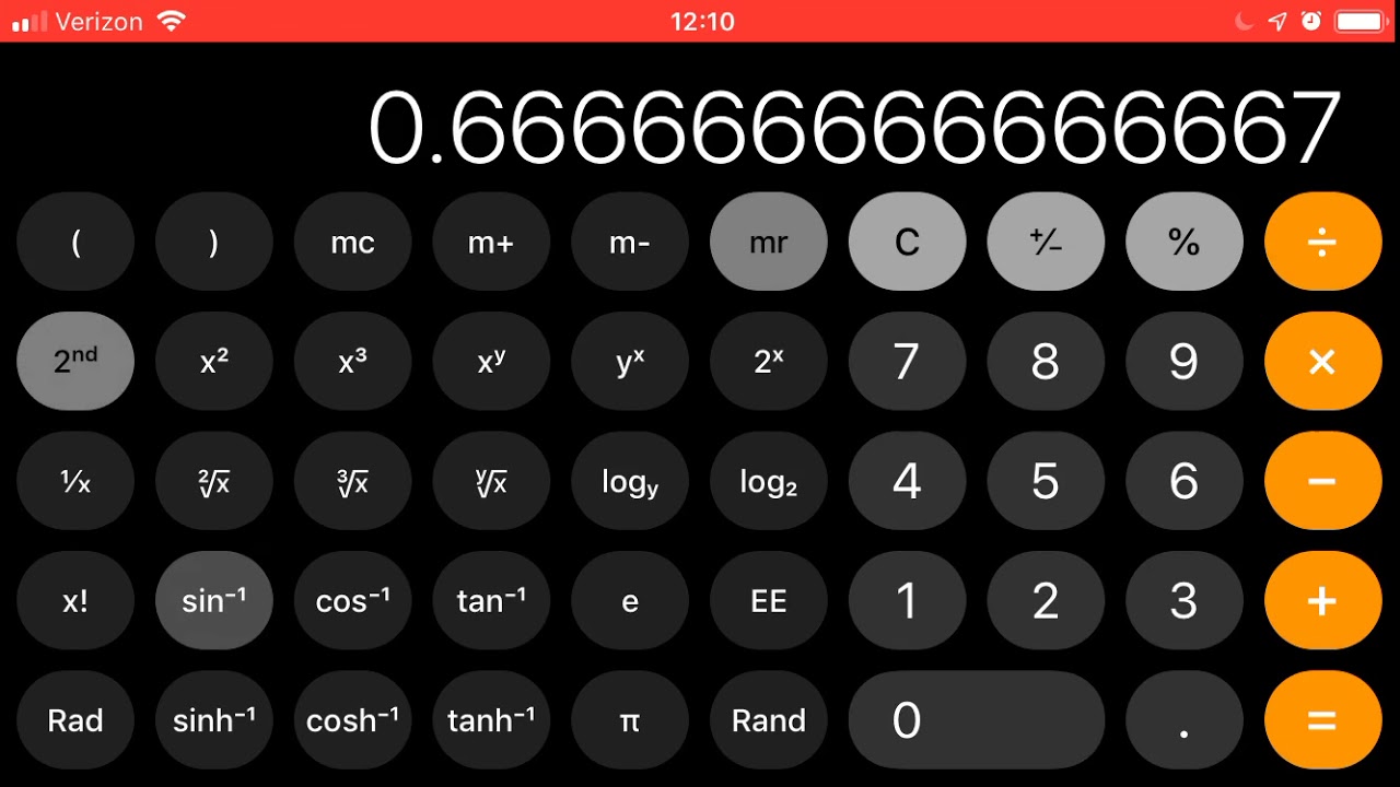 How to convert Forward Aspect Ratio to Coverage Angle on an iPhone