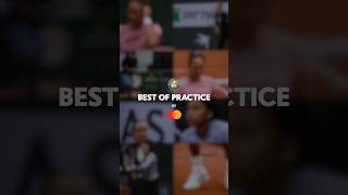 Practice makes the Master 🎾✨... Check out the Best of Practice by @Mastercard #Priceless