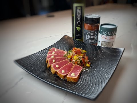 Blackened Tuna With