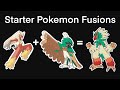 Starter pokemon fusions 