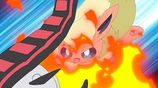 【ポケモンSVアニメ】ブースター VS 未来ポケモン！！【パルデア・チャンピオンロード編第9話】