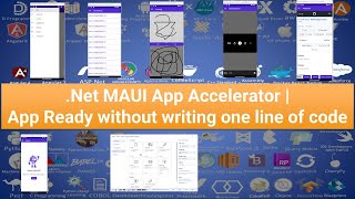 .Net MAUI App Accelerator | App Ready without writing one line of code