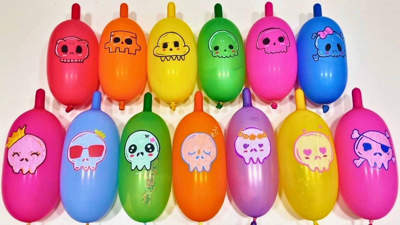 Glossy Slime Mixing LIVE With Balloons, Beads & Piping Swirls 