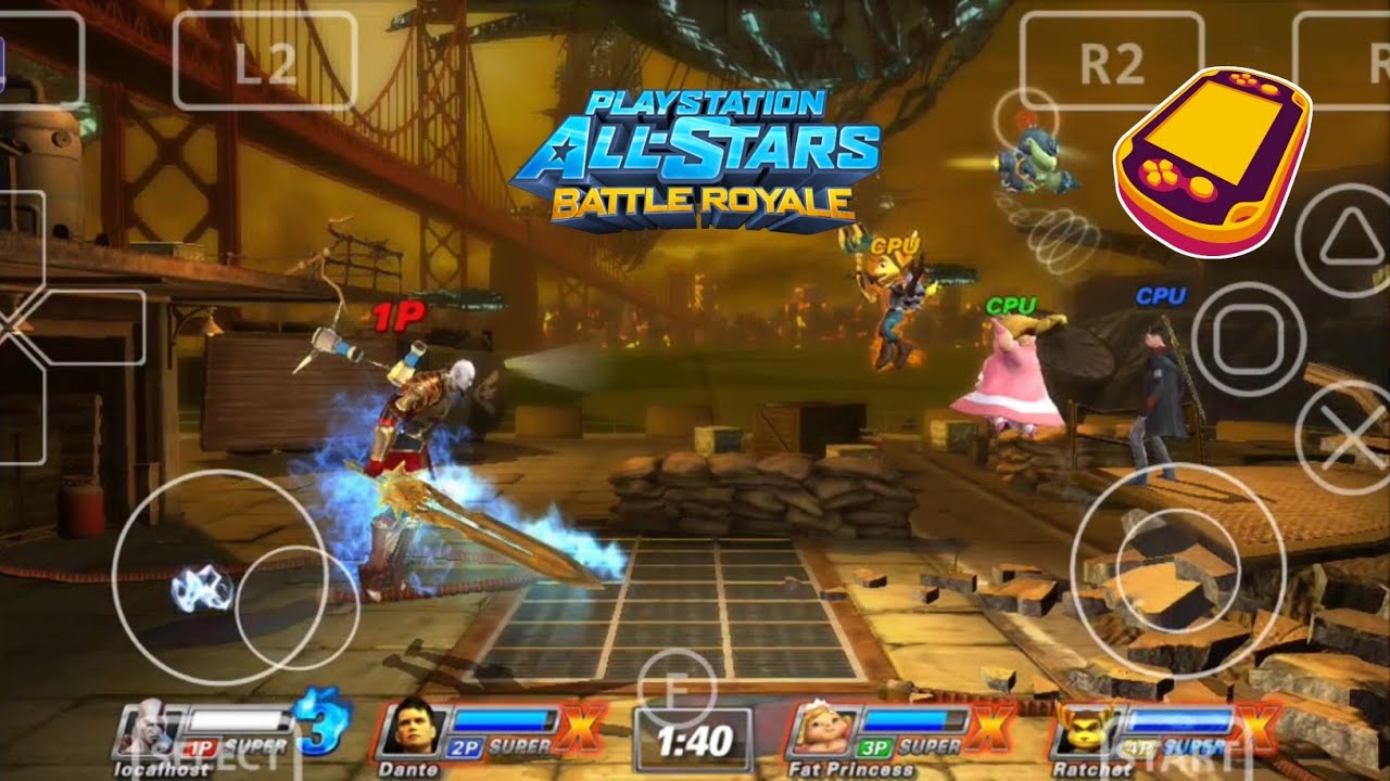 Jogo Semi Novo Playstation All Stars Battle Royale Ps3