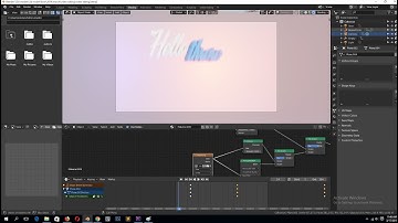 how to make a youtube intro in blender 2.8 tutorial part 2