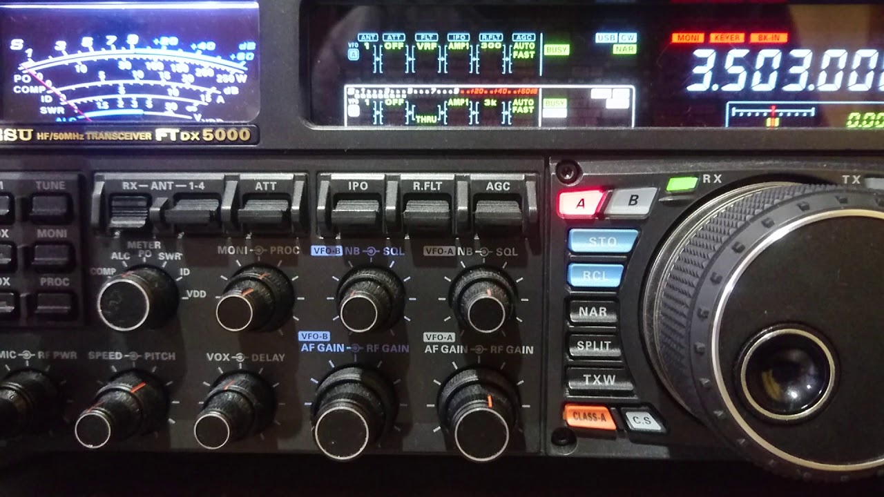 DXpedition Uganda 5X2B 3.5MHz CW in JA7