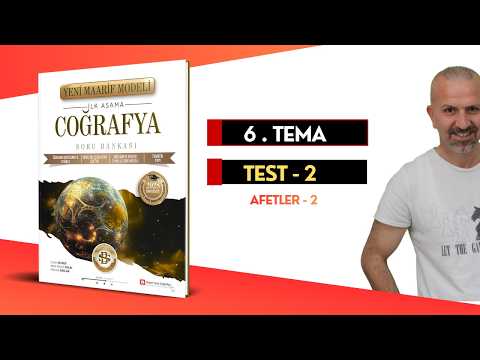 6.TEMA / TEST - 2 (Afetler 2) #maarifkampı #maarifcoğrafyakampı