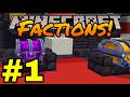 Minecraft ECPE FACTIONS #1 (A NEW START!!) w/ Lewis