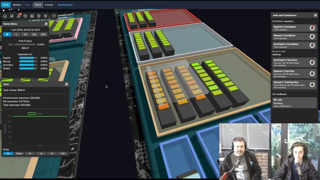 3D Compute Manager Update 8 - Visual Upgrades & Game Mechanics