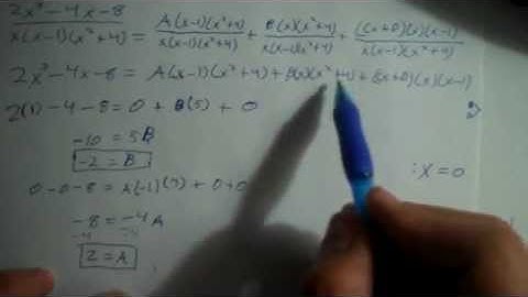 Partial Fractions Decomposition for Anti-differentiation: Part 3B