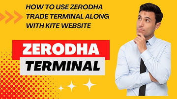 How to login Zerodha excel based trade terminal using enctoken