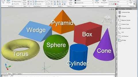 AutoCAD 2010: The 3D Primitives (Part 1 of 2)