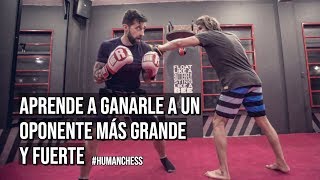 COMO pelear con un oponente más GRANDE y FUERTE