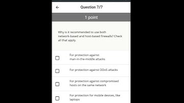 Security Network Architecture | Week 4 | Practice Quize | IT Security | Coursera