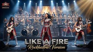 LIKE A FIRE - Rockhestra Version🎻 | 🎸Metal Symphony