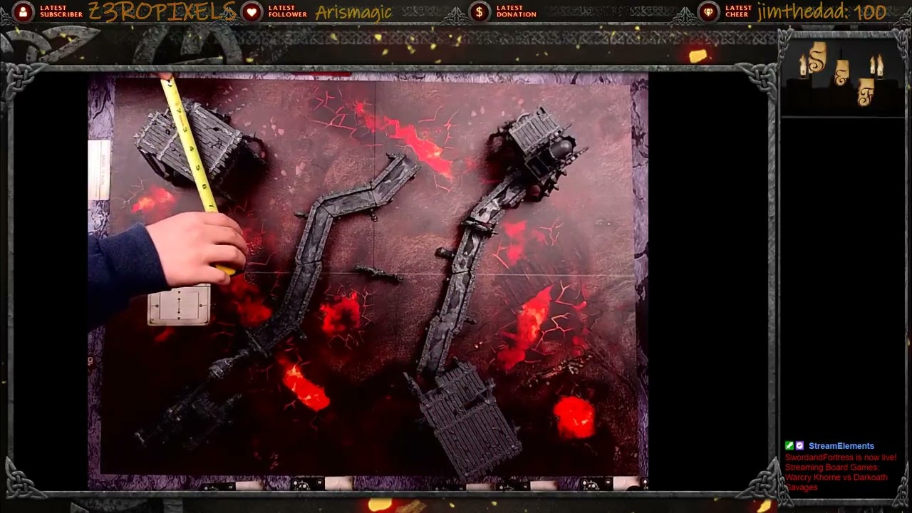 Warcry Khorne vs Darkoath Savages