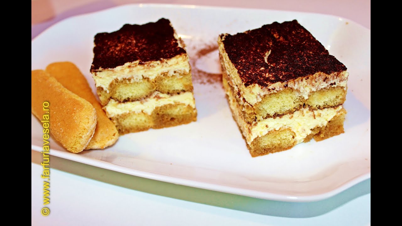 Tiramisu Farfuria Vesela Youtube