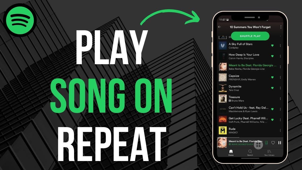 how-to-play-one-song-on-repeat-on-spotify-easy-youtube