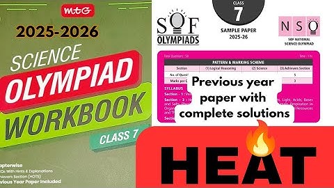 HEAT Chapter Class 7 | NSO 2025 Important Questions |MTG Olympiad Workbook Explained