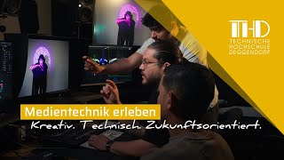 Kreativ. Technisch. Zukunftsorientiert. Studiengang Medientechnik, B.eng. Thd