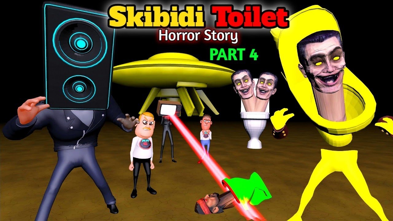 Skibidi Toilet Horror Story Part 4 | Skibidi Bop yes yes yes | Guptaji Mishraji