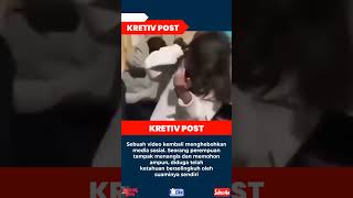 Gegara Selingkuh Suami Ngamuk  Istri Ngaku Hilaf Warganet Sabar Bang Jangan Jadi Tersangka