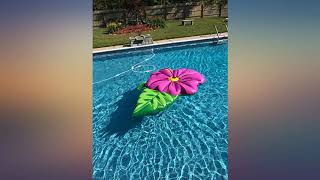 Swimline Inflatable Hibiscus Flower Pool Float review