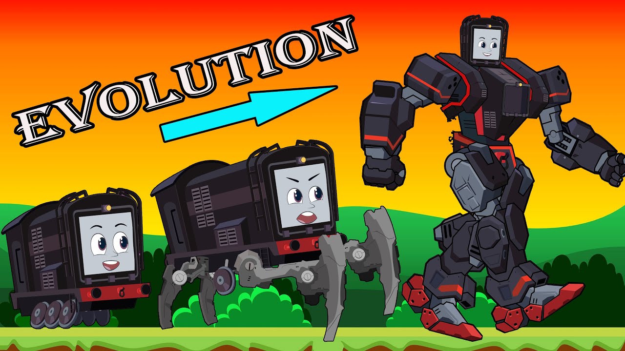 Among Us Diesel Train Evolution Parody Animation