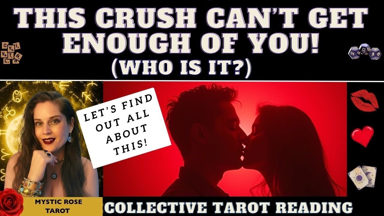 THIS CRUSH CAN'T GET ENOUGH OF YOU! 💗 TAROT COLLECTIVE (+details)