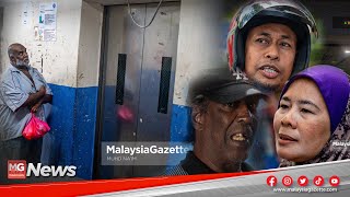 MGNews: Penghuni PPR Lembah Subang Lega Kerajaan Prihatin Atasi Masalah Lif