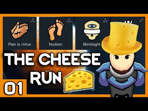 RimWorld: The Cheese Run [500, No Pause, All Exploits, Blindsight, Nudism  | Part 1]