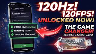 Unlock 120-90 Refresh Rate in Any Device | Smooth Performance & Fix lag - No Root | Overclocked 🔥