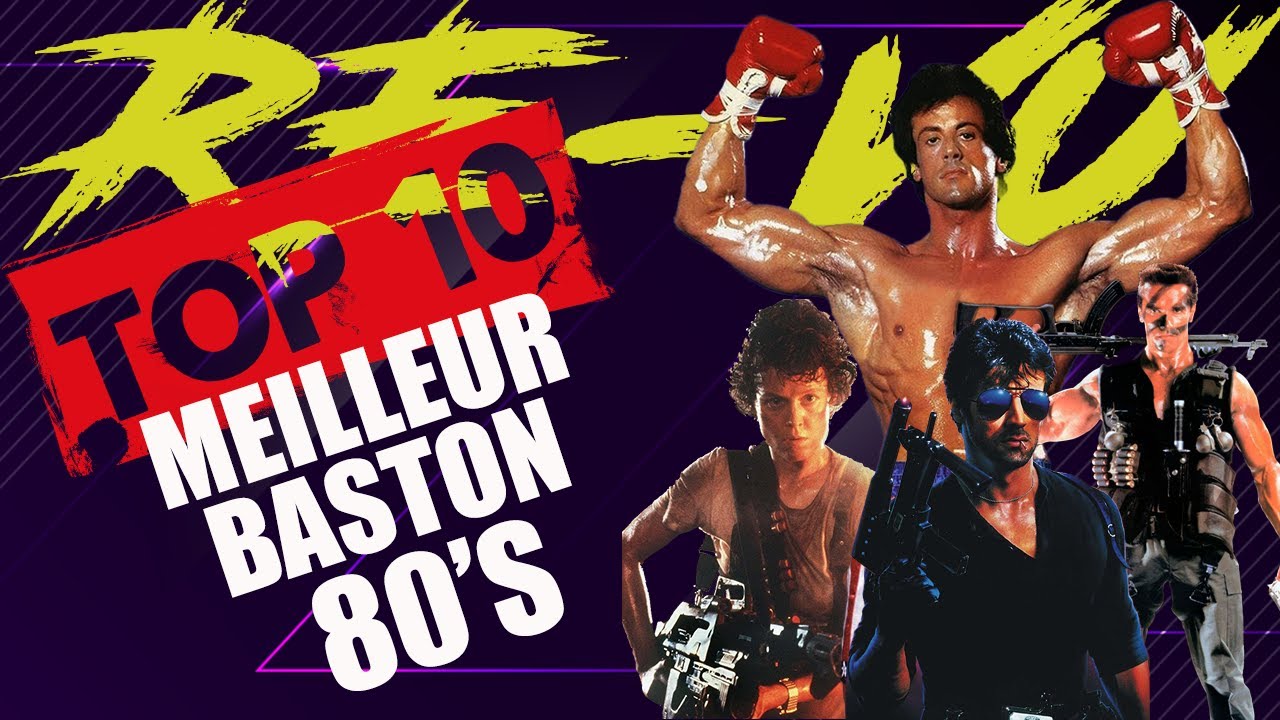 Top 10 Baston des annes 80  Le meilleur du meilleur  Rocky Dutch Cobra et des ninjas 