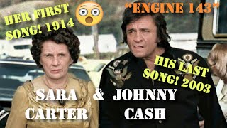 Sara Carter &amp; Johnny Cash - Engine 143 (His Last Recording 2003)