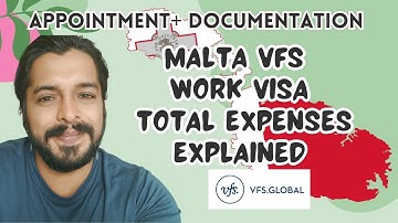 Malta Work Permit - Extended service VFS and total expenses explained