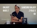 Nuevo Samsung Galaxy Z Fold 3 - Galaxy Buds 2 - Unboxing and review en español