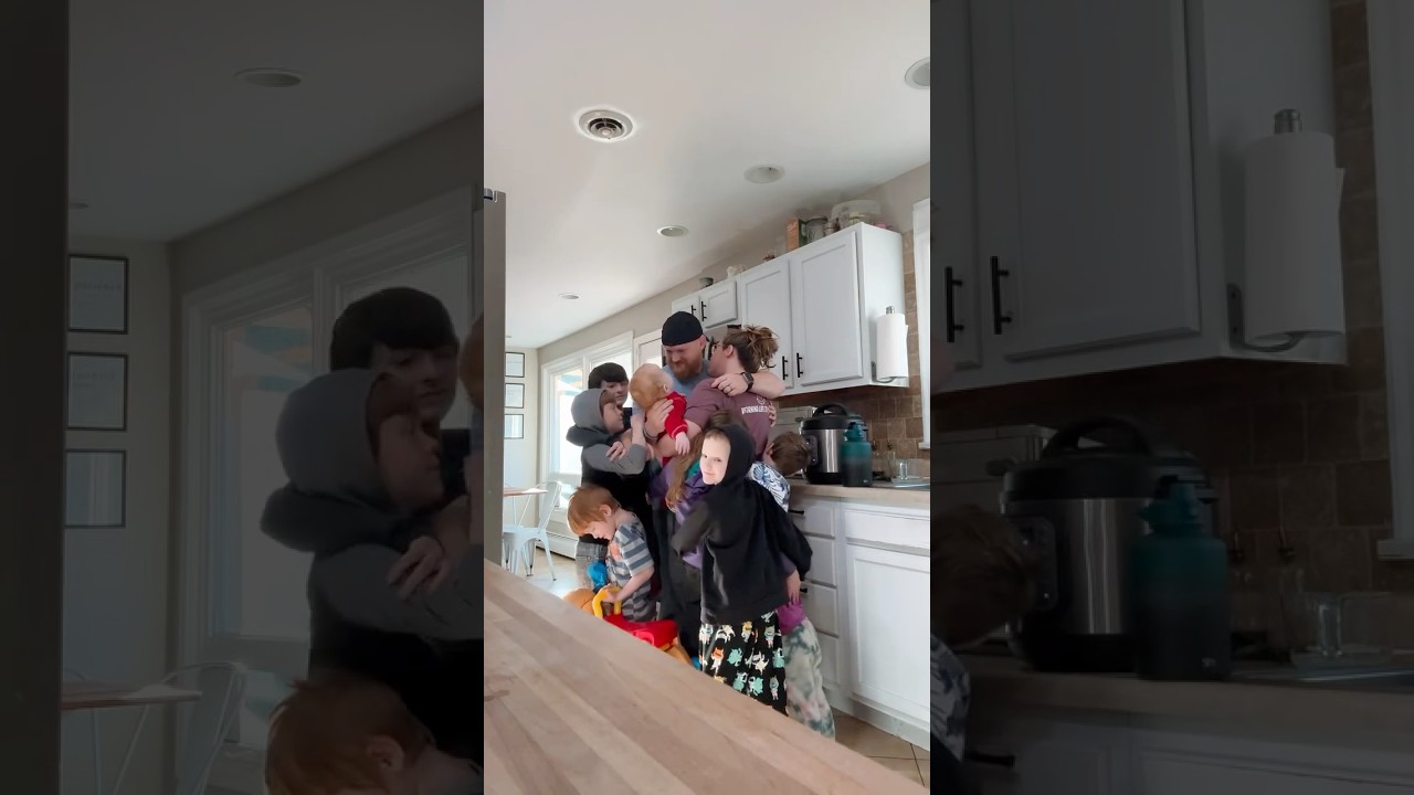 One year ago 🥰 #largefamily #wholesome