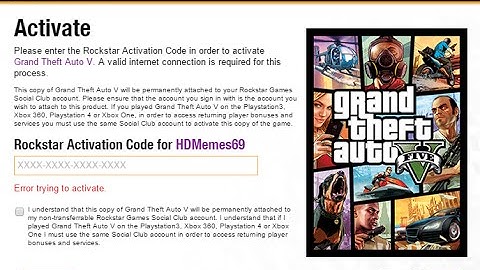 GTA V Activation Code Already In Use Fix (99% Works)